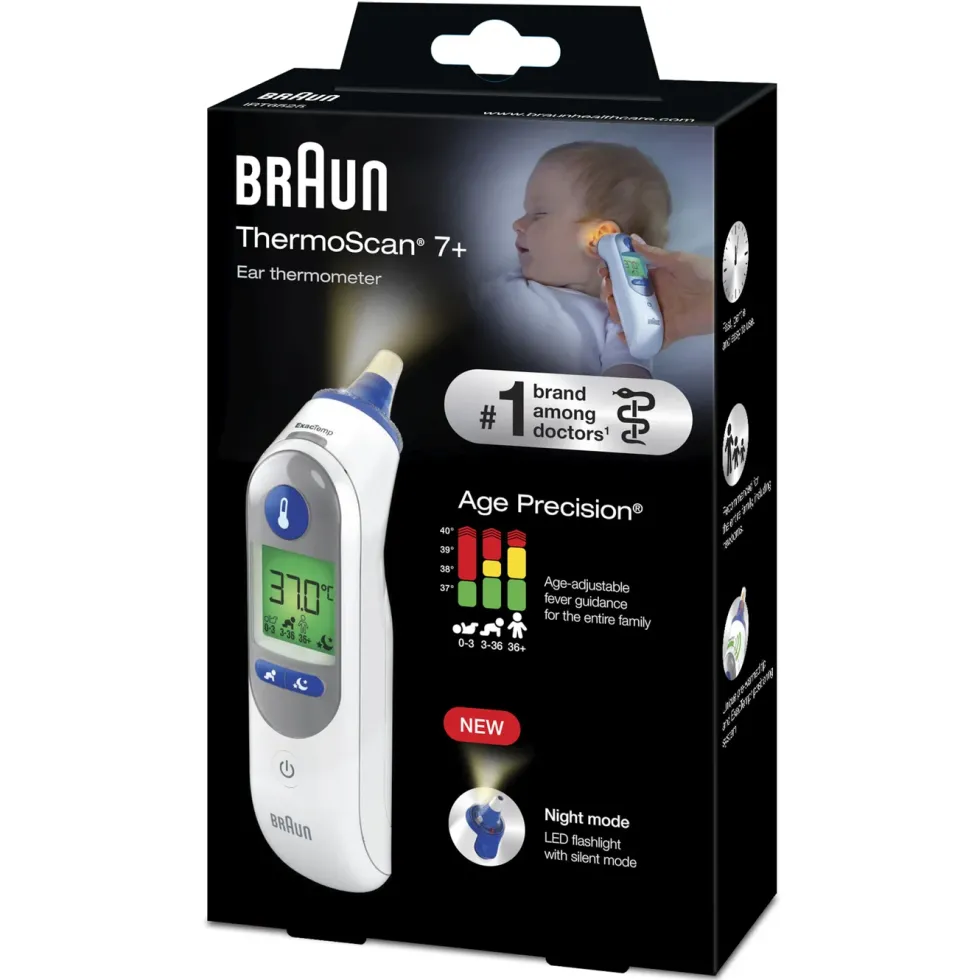 Braun Thermoscan 7+ Øretermometer