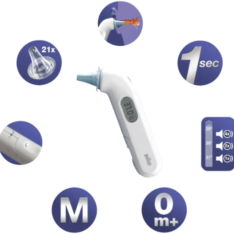Braun Thermoscan 3 Øretermometer