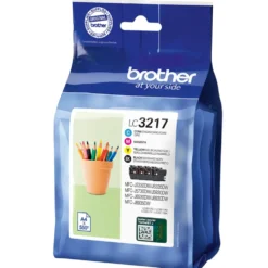 Brother LC3217 Blekkpatroner 4-pk.