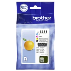 Brother LC3211 Blekkpatron 4-pk.