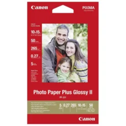 Canon Pus Glossy II Fotopapir 10x15 cm 50-pk.