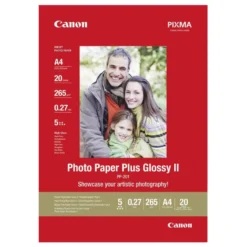 Canon Pus Glossy II Fotopapir A4 20-pk.