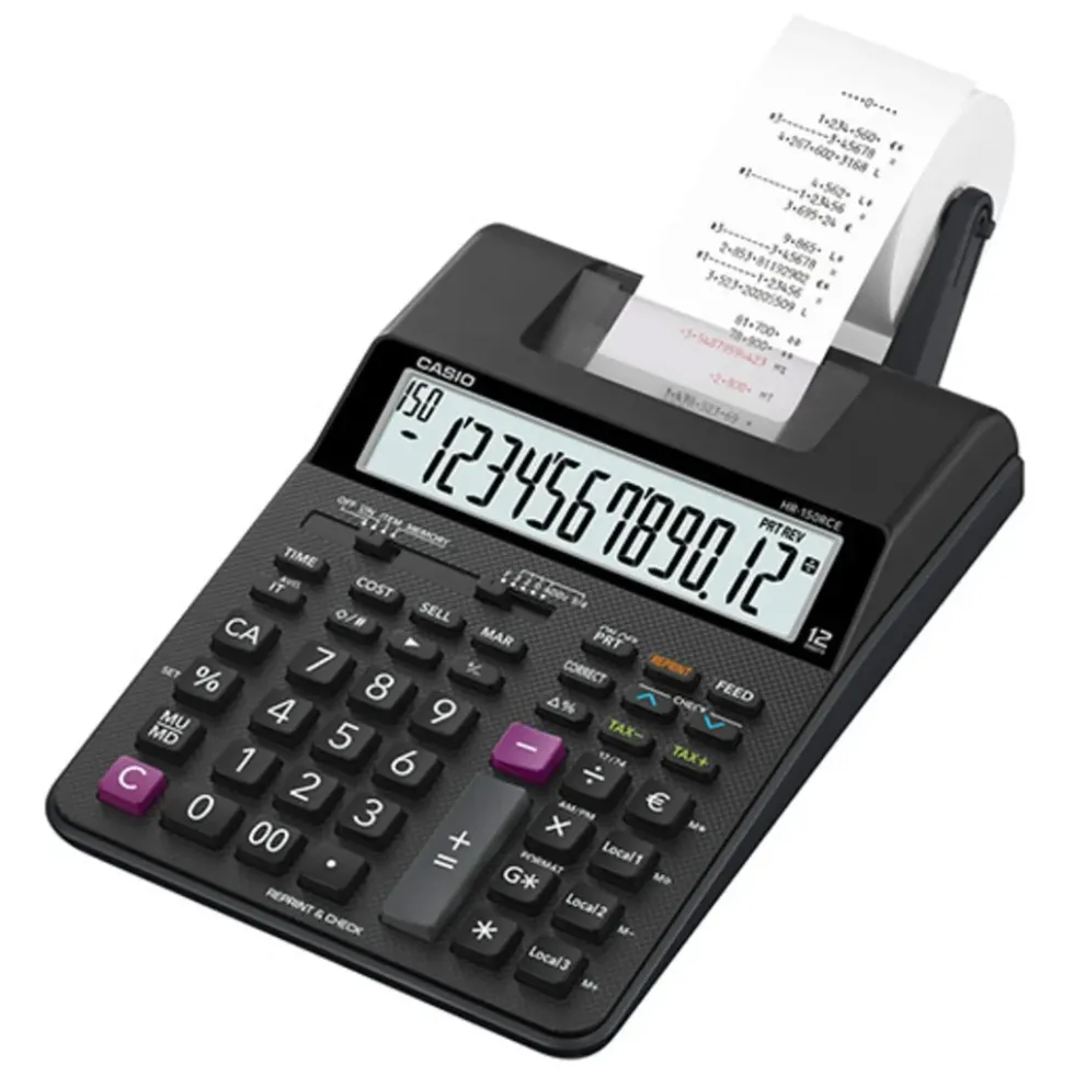 Casio HR-150RCE Regnemaskin