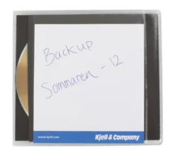 CD-lomme dobbel med karbonpapp 25-pk.