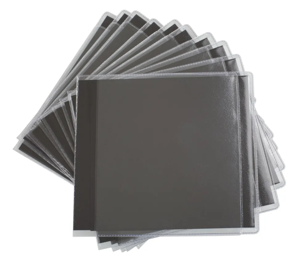 CD-lomme dobbel med karbonpapp 25-pk.