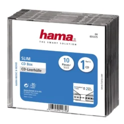 CD-omslag slimcase, 10-pk.