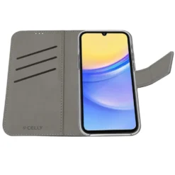 Celly Mobil-lommebok for Galaxy A15 4G/5G