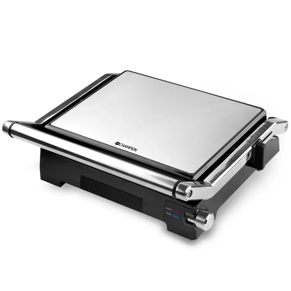 Champion Panini- og bordgrill Pro Health PG600 2-i-1