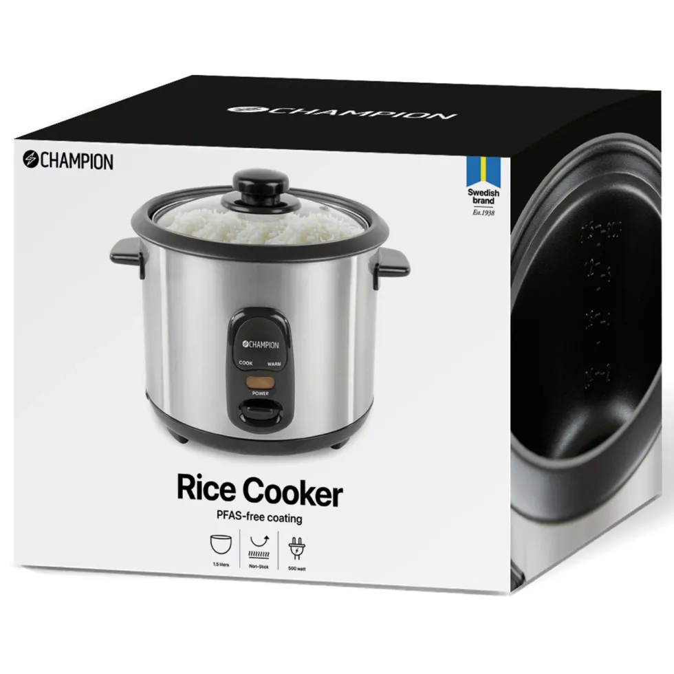 Champion RK500 riskoker 1,5 liter