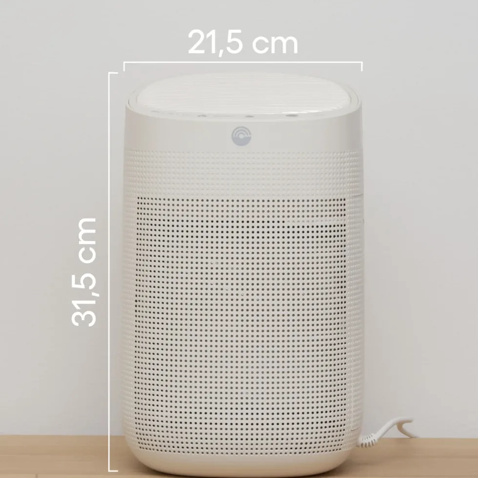 Cleverio AD100 Kompakt avfukter med HEPA-filter