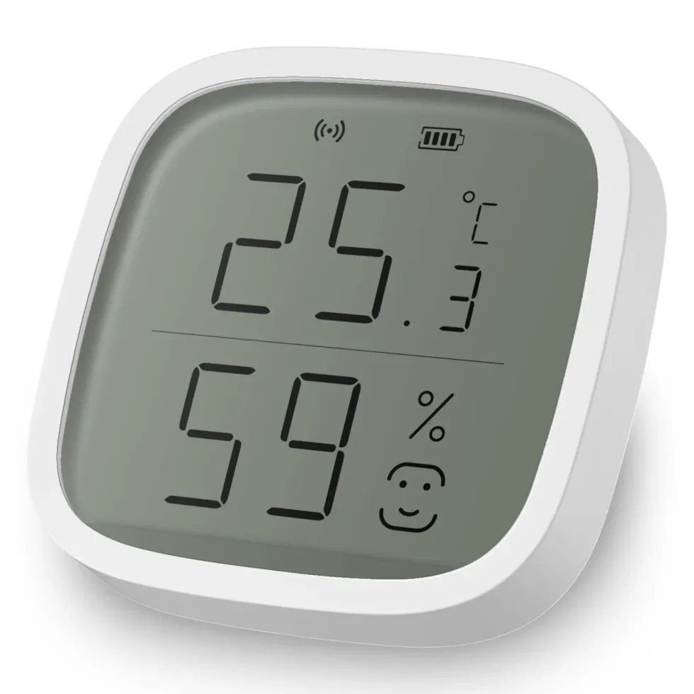 Cleverio Smart temperaturmåler og hygrometer med Zigbee 3.0