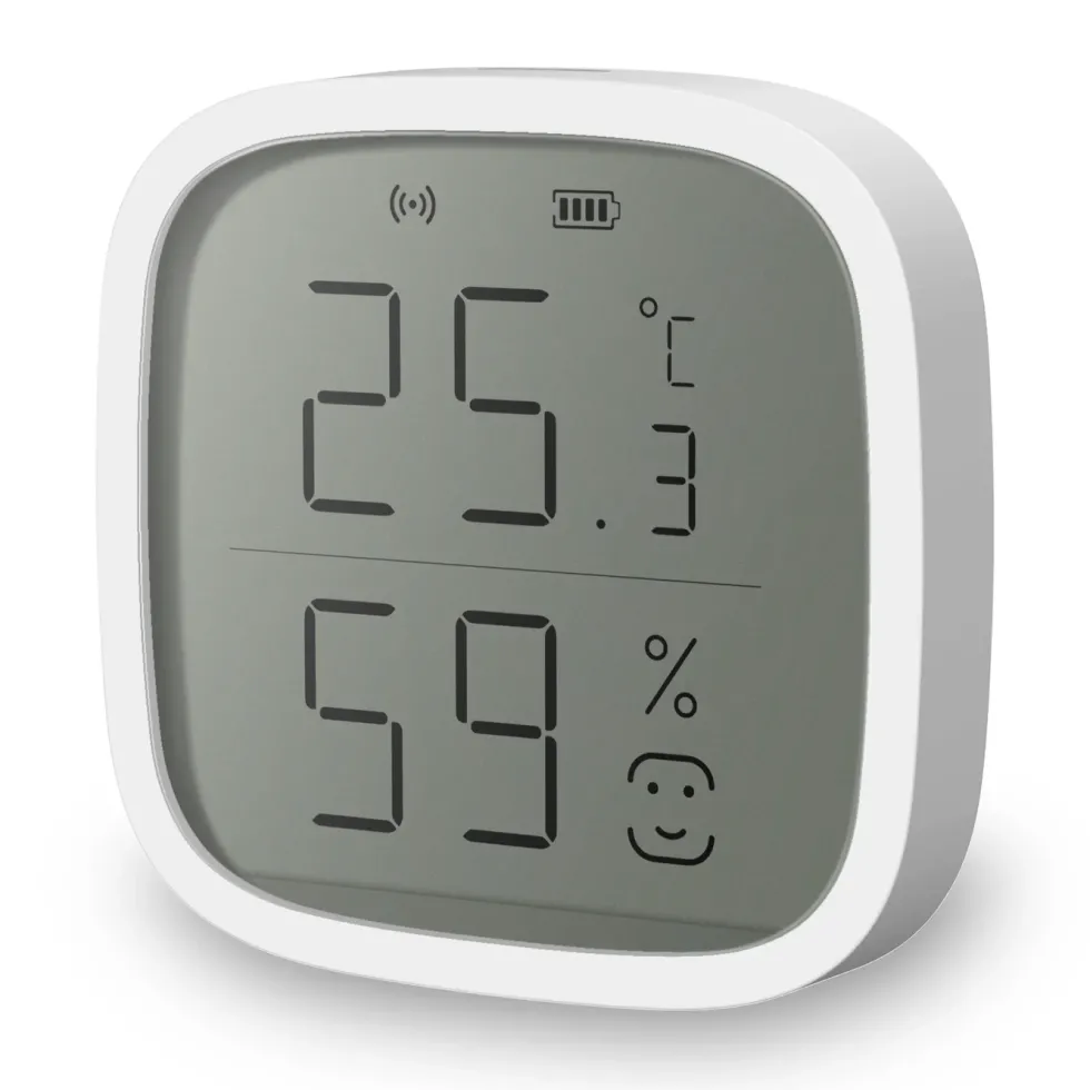 Cleverio Smart temperaturmåler og hygrometer med Zigbee 3.0
