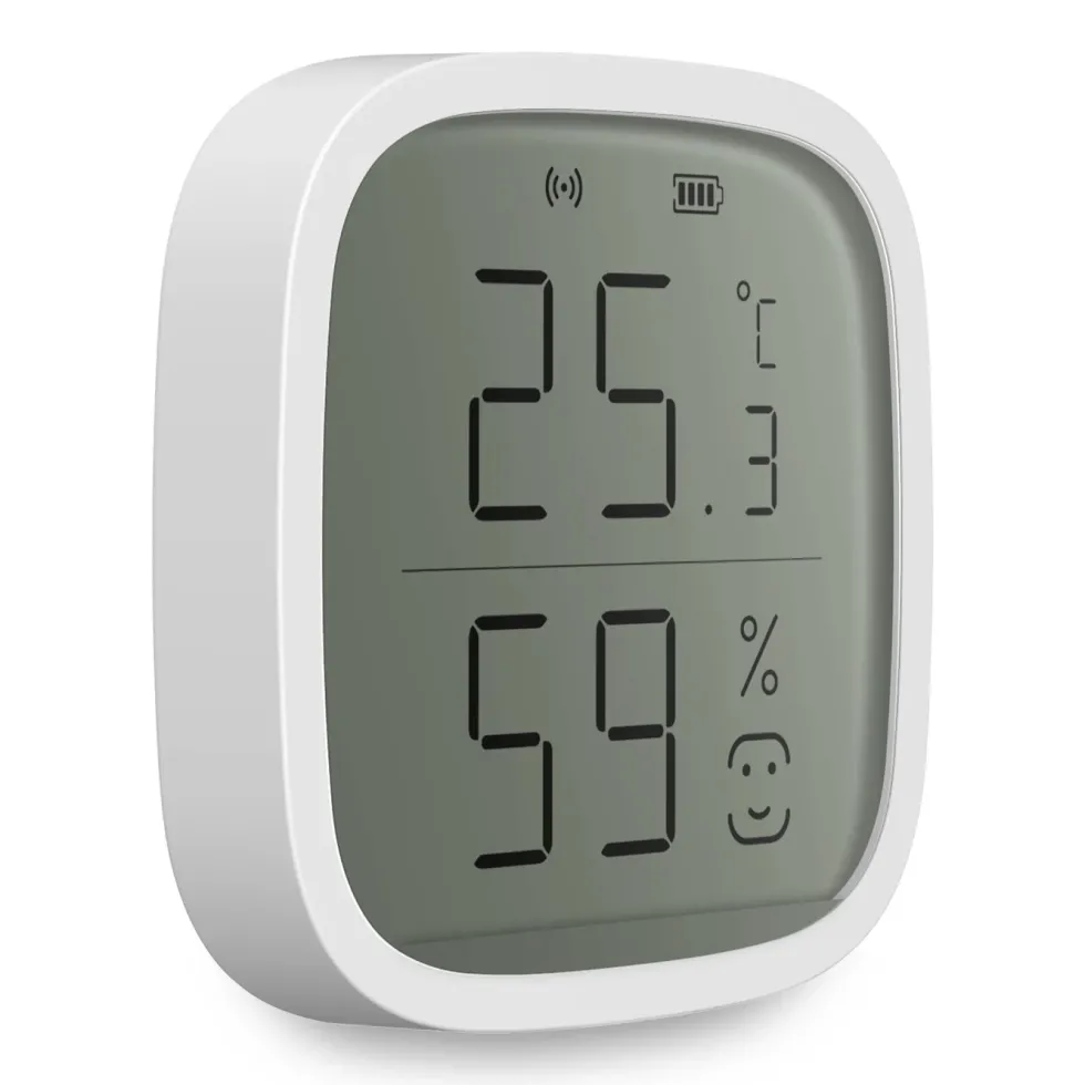 Cleverio Smart temperaturmåler og hygrometer med Zigbee 3.0
