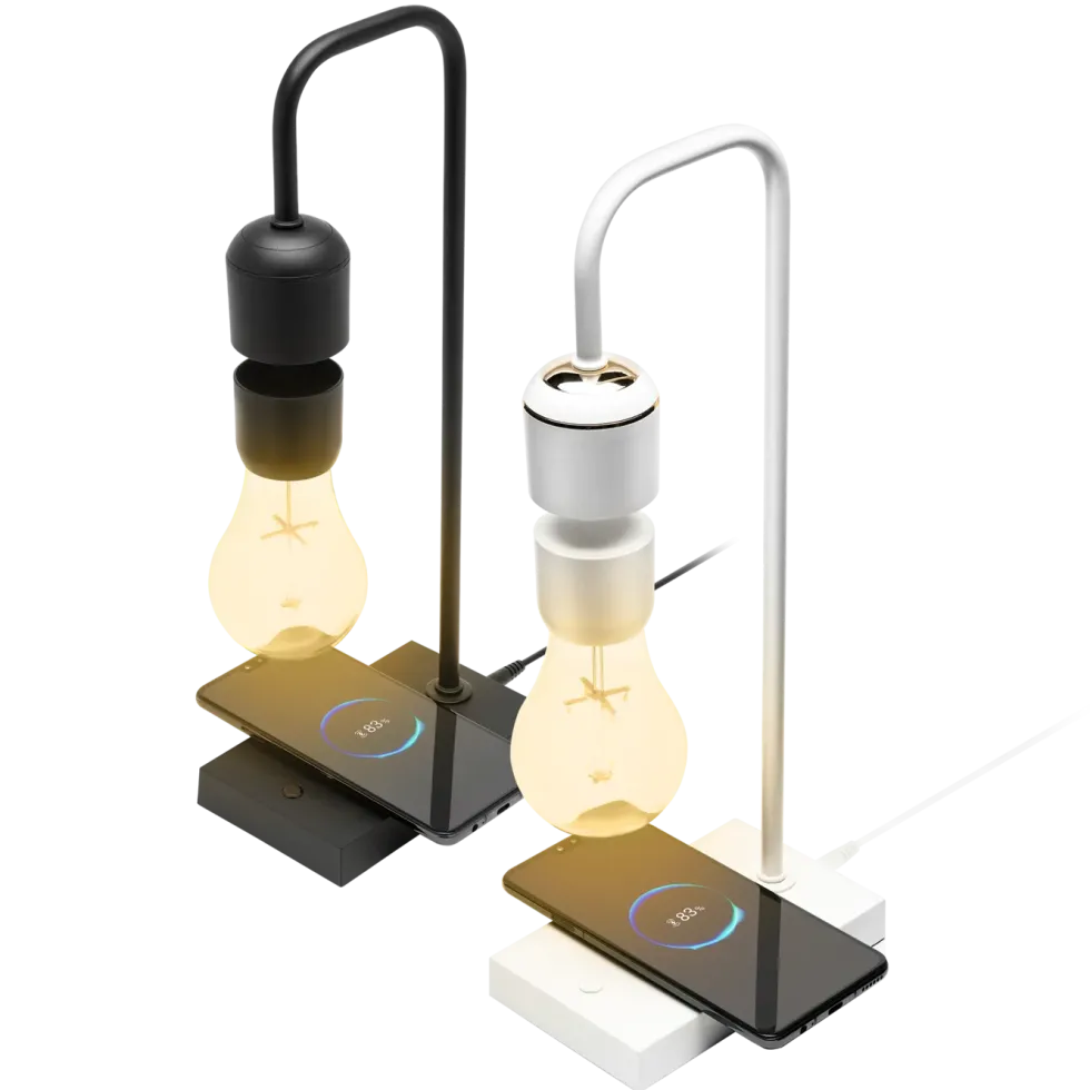 Cleverio Svevende bordlampe Svart