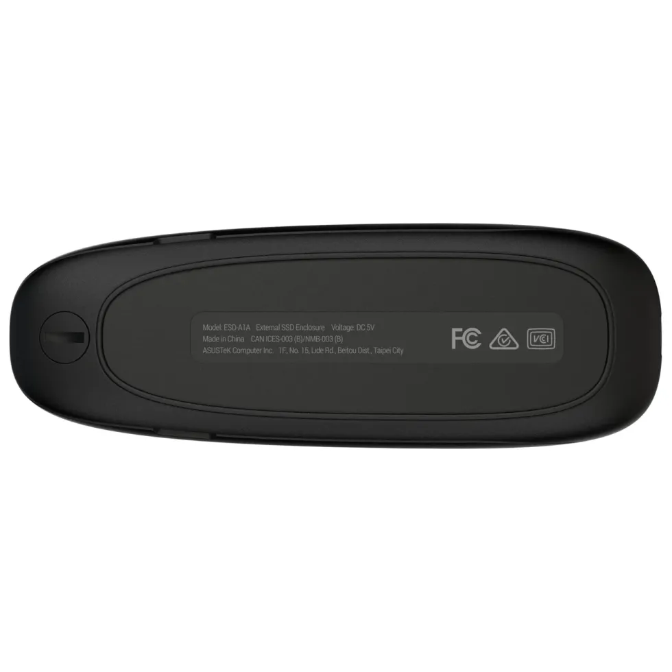 Cobble SSD Enclosure Harddiskkabinett M.2 Svart