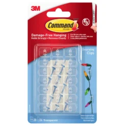 Command Kabelholder små 20-pk.