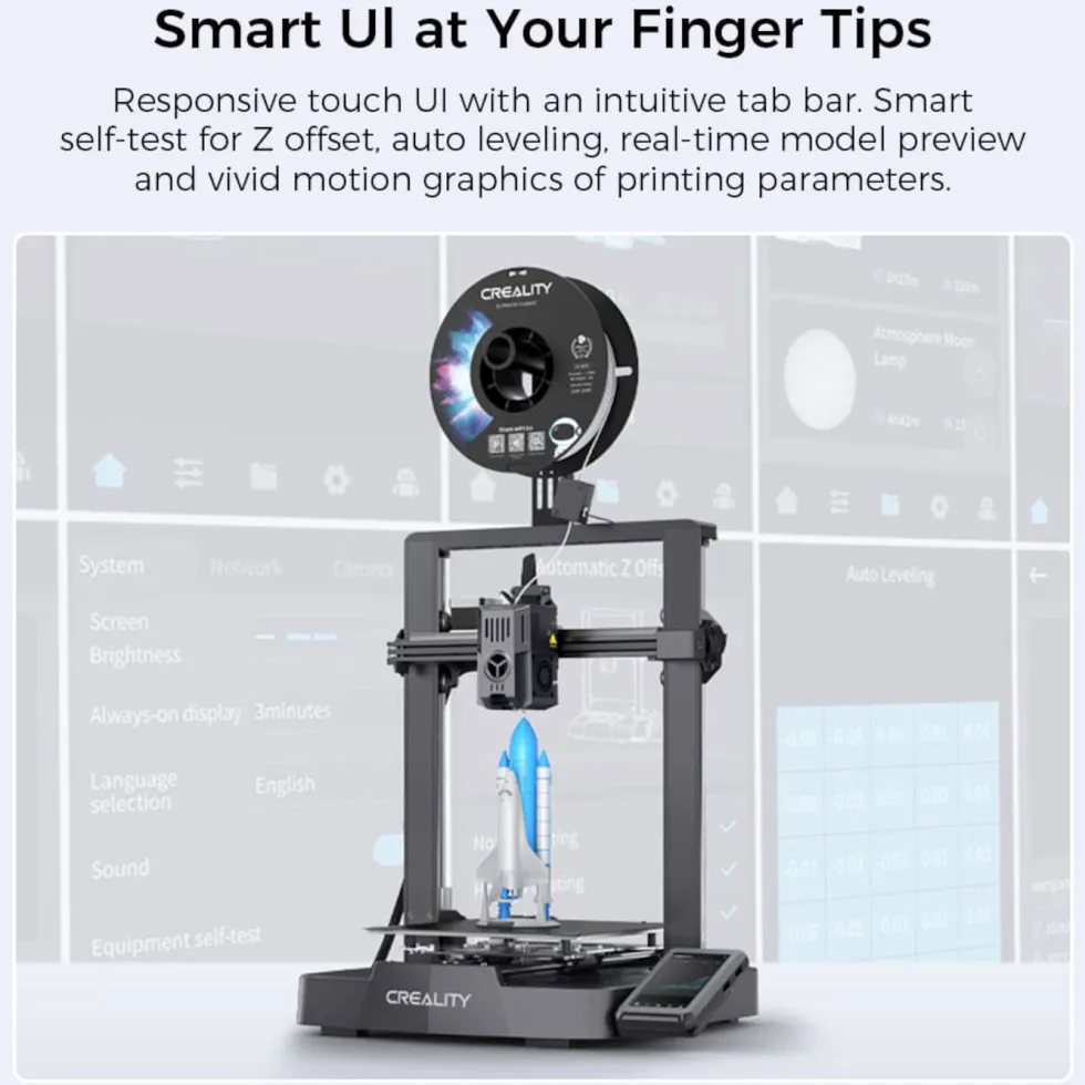 Creality Ender 3 v3 KE 3D-skriver