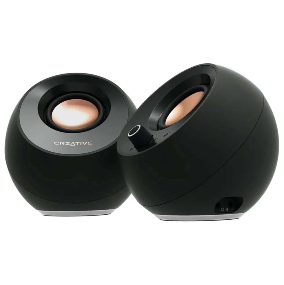 Creative Pebble Pro 2.0 USB-C PC-høyttalere Svart