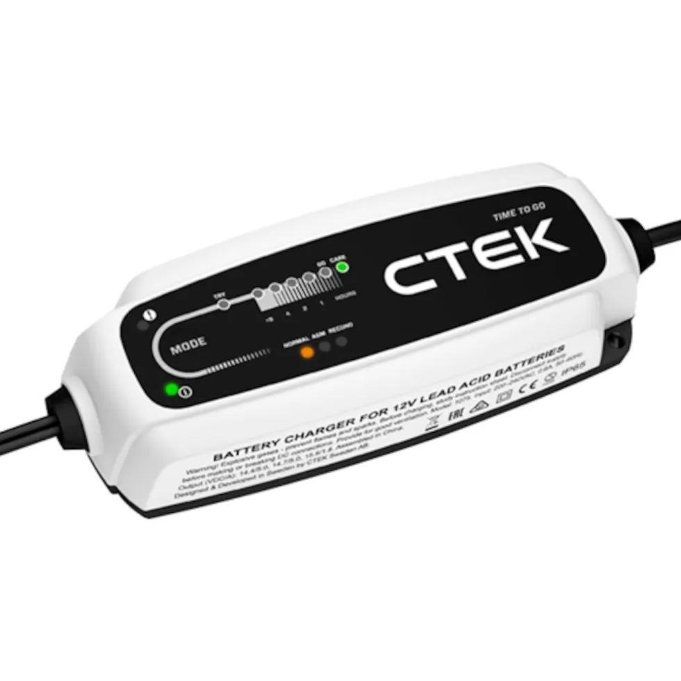 Ctek CT5 Time to go Batterilader 5 A