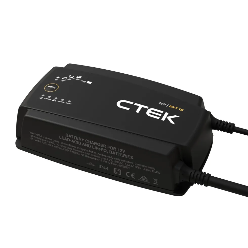Ctek NXT 15 Smart batterilader 12 V 15 A