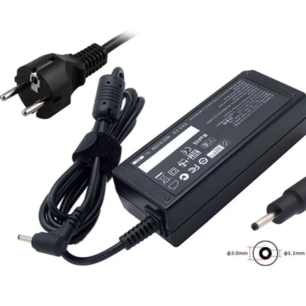 Datamaskinlader 19 V 45 W 3,0 x 1,1 mm