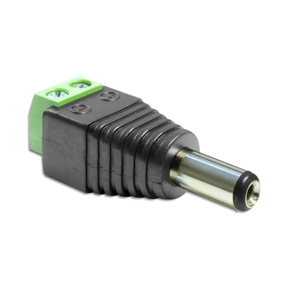 DC-kontakt terminalblokk 5,5x2,5 mm
