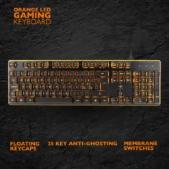 Deltaco DK210 Gamingtastatur