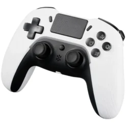 Deltaco Trådløs håndkontroller for PS4 og PC Hvit