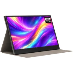 Denver Bærbar Full HD-skjerm med USB-C og IPS-panel 15,6"