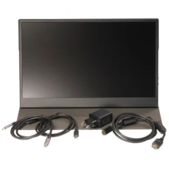 Denver Bærbar Full HD-skjerm med USB-C og IPS-panel 15,6