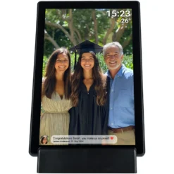 Denver Frameo Digital wifi-fotoramme 10,1" med ladestativ Svart