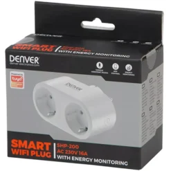 Denver Smart Grenuttak med energimåling - 2 uttak