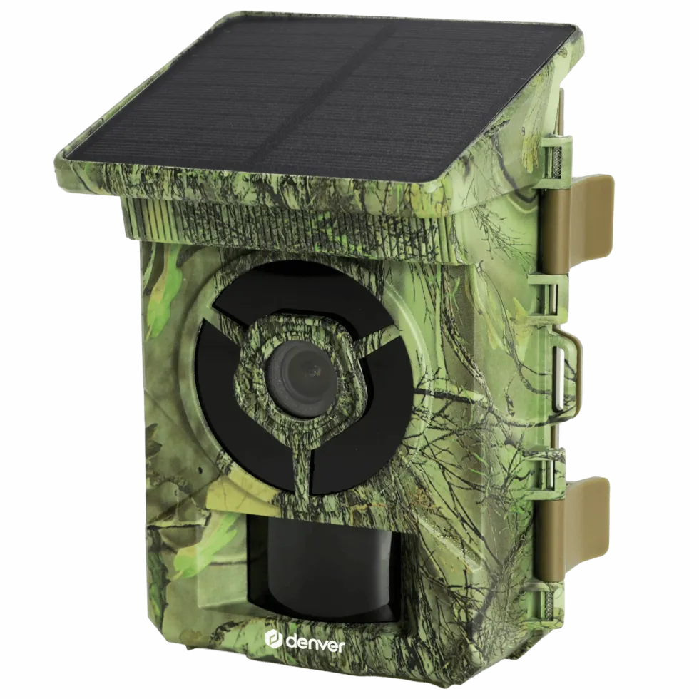 Denver WSW-8120 åtelkamera med solpanel, wifi og 4K