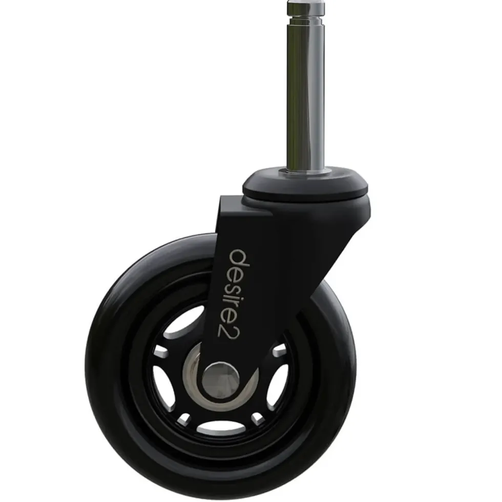 Desire2 Gummihjul for kontorstoler 5-pk. 22 mm
