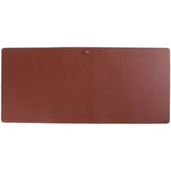 Desire2 Skrivebordsmatte i vegansk skinn 900×400 mm Brun