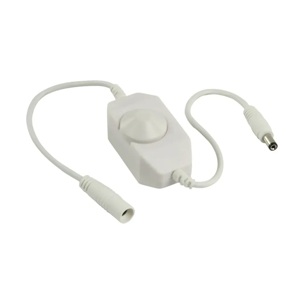 Dimmer med DC-kontakt