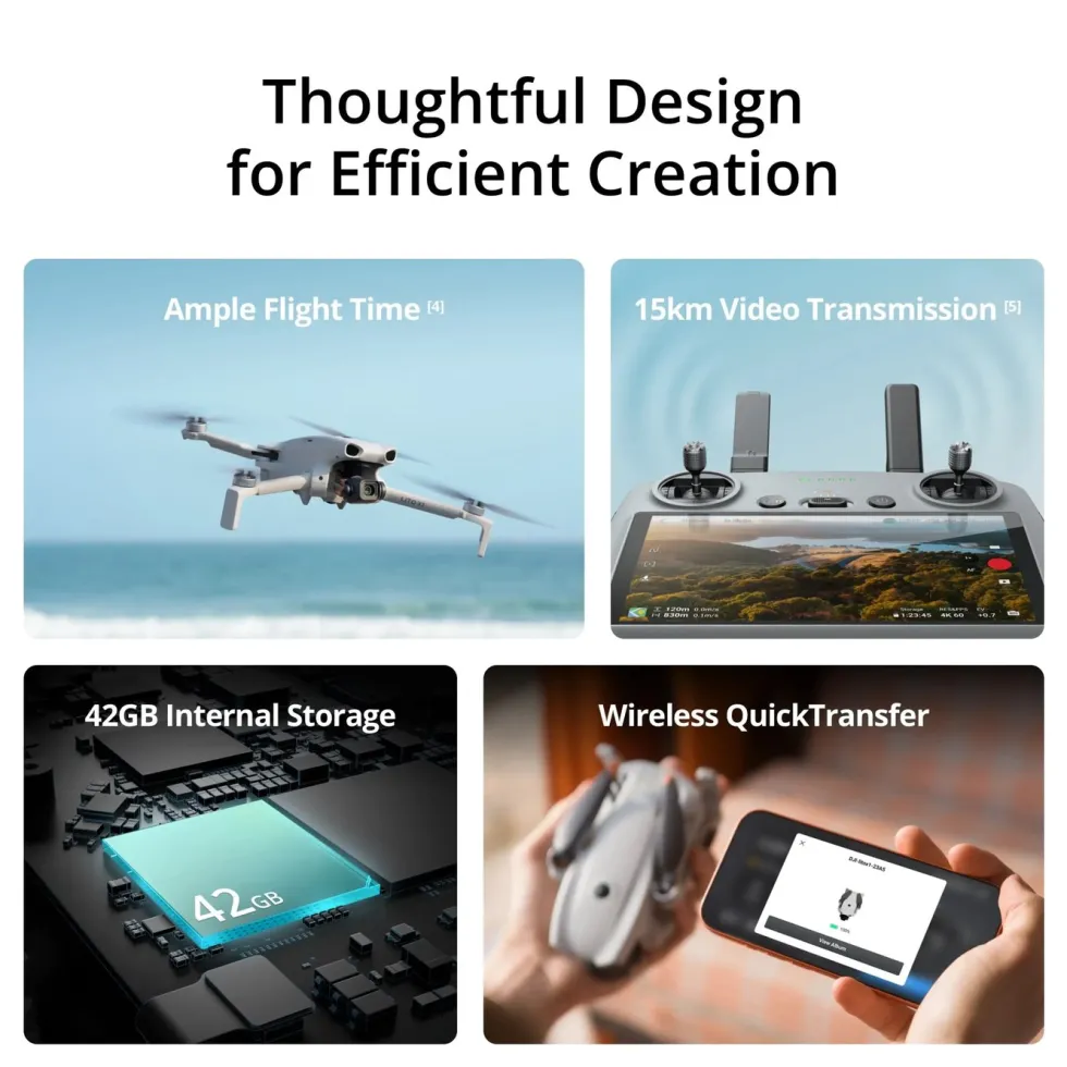 DJI Lito X1 Fly More Combo kameradrone RC 2