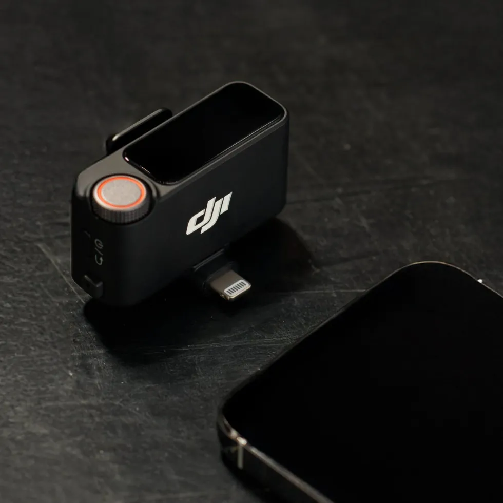 DJI Mic 3 Receiver trådløs mikrofonmottaker 1 RX
