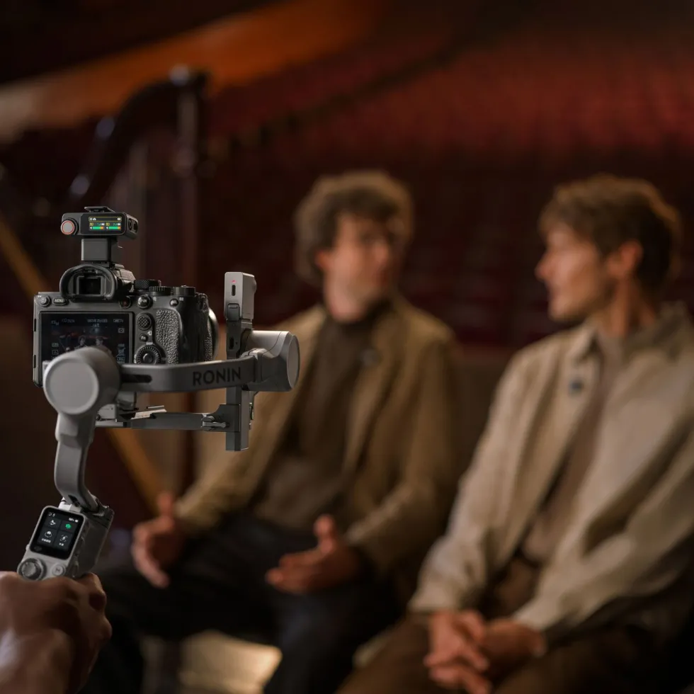 DJI Mic 3 trådløst mikrofonsett 2 TX + 1 RX + ladeetui