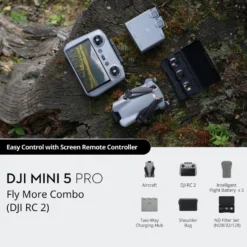 DJI Mini 5 Pro Fly More Combo – med 50 MP 1