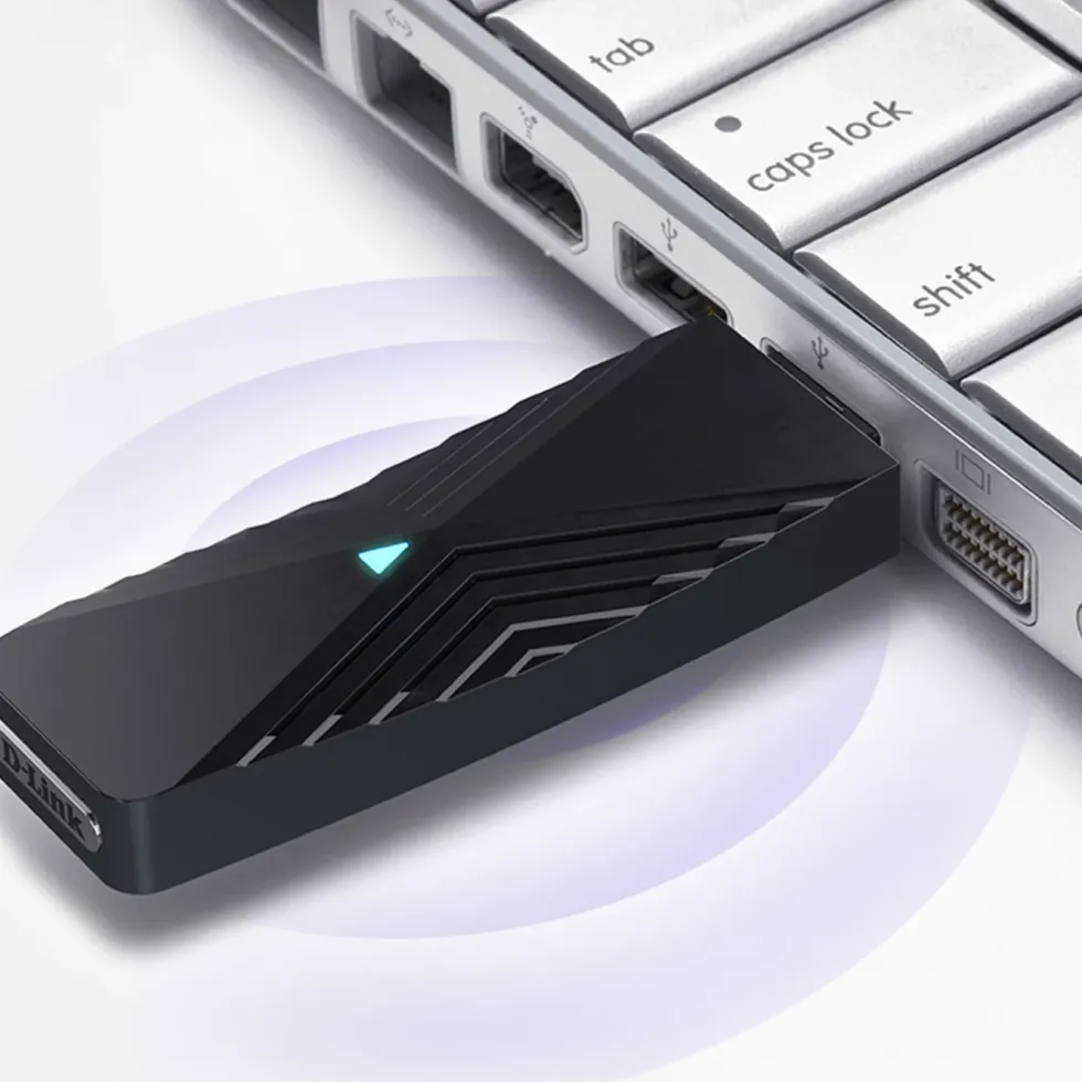 D-Link DWA-X1850 USB-nettverkskort AX1800