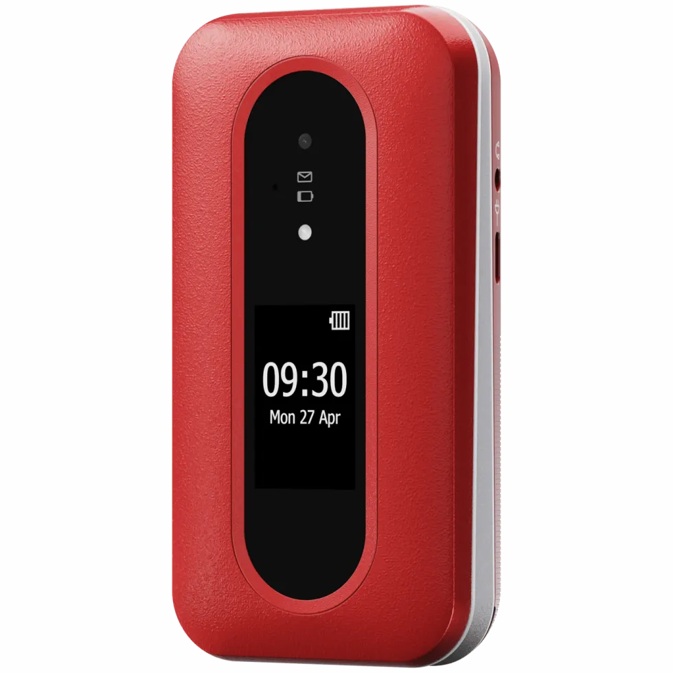 Doro Leva L31 Mobiltelefon 4G Rød/hvit