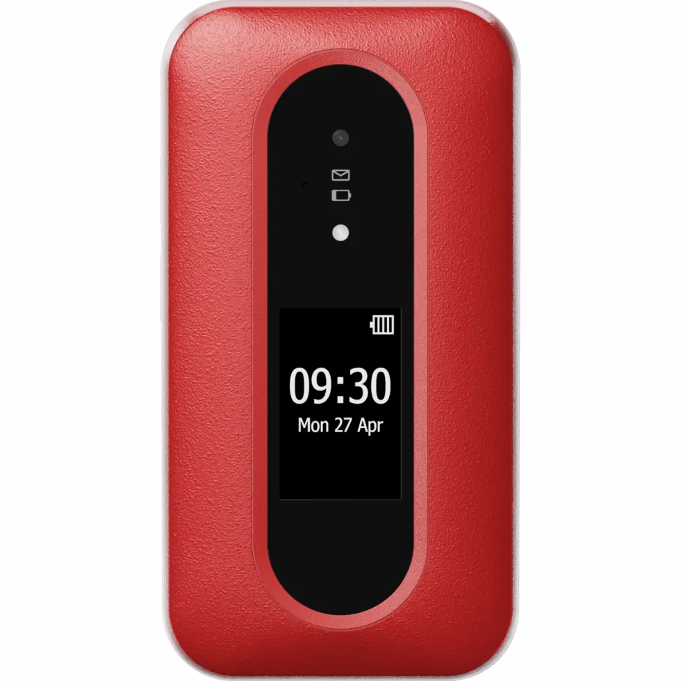 Doro Leva L31 Mobiltelefon 4G Rød/hvit