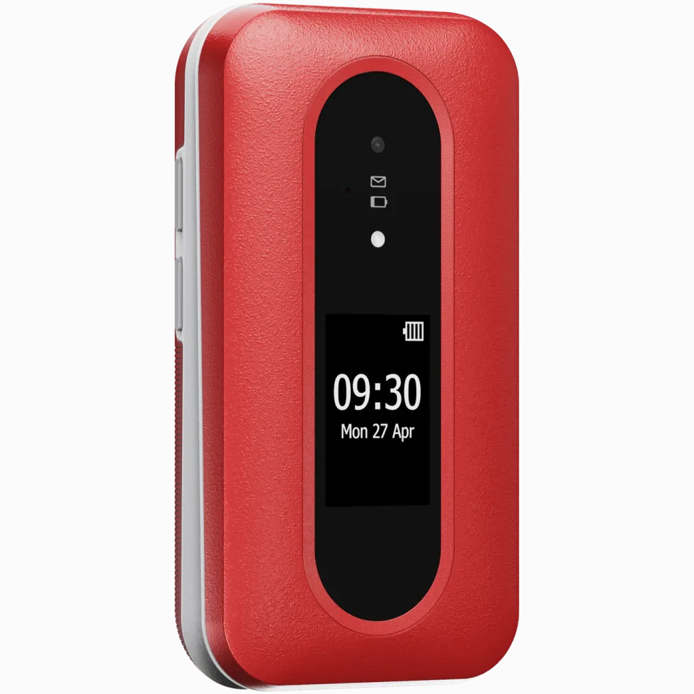 Doro Leva L31 Mobiltelefon 4G Rød/hvit