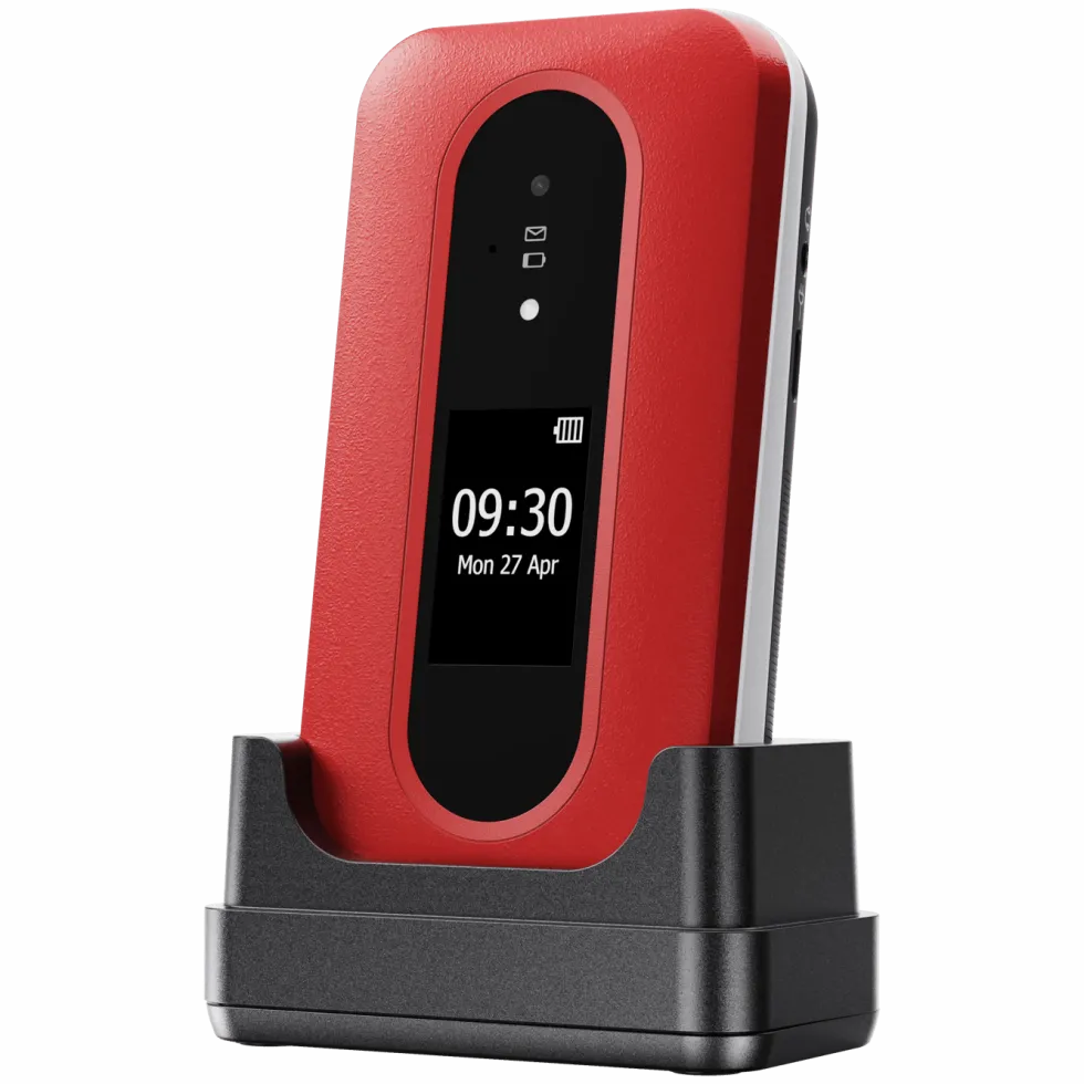 Doro Leva L31 Mobiltelefon 4G Rød/hvit