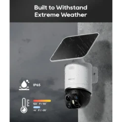 Dreame NAVO Elite 1 OutCam utendørskamera med doble linser Hvit