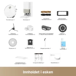 Dreame X50 Ultra Robotstøvsuger Hvit