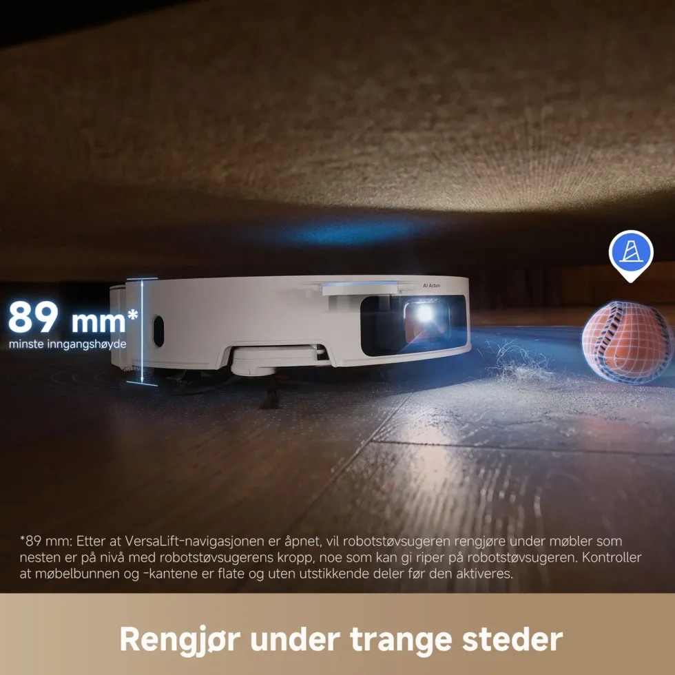Dreame X50 Ultra Robotstøvsuger Hvit