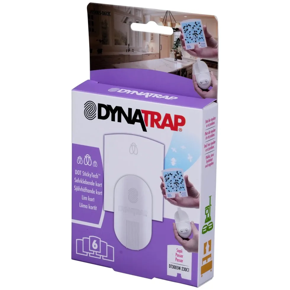 Dynatrap StickyTech-ark til bananfluefelle 6-pk.
