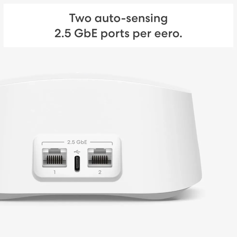 eero 7 BE5000 Wifi 7 mesh-ruter 1-pk.
